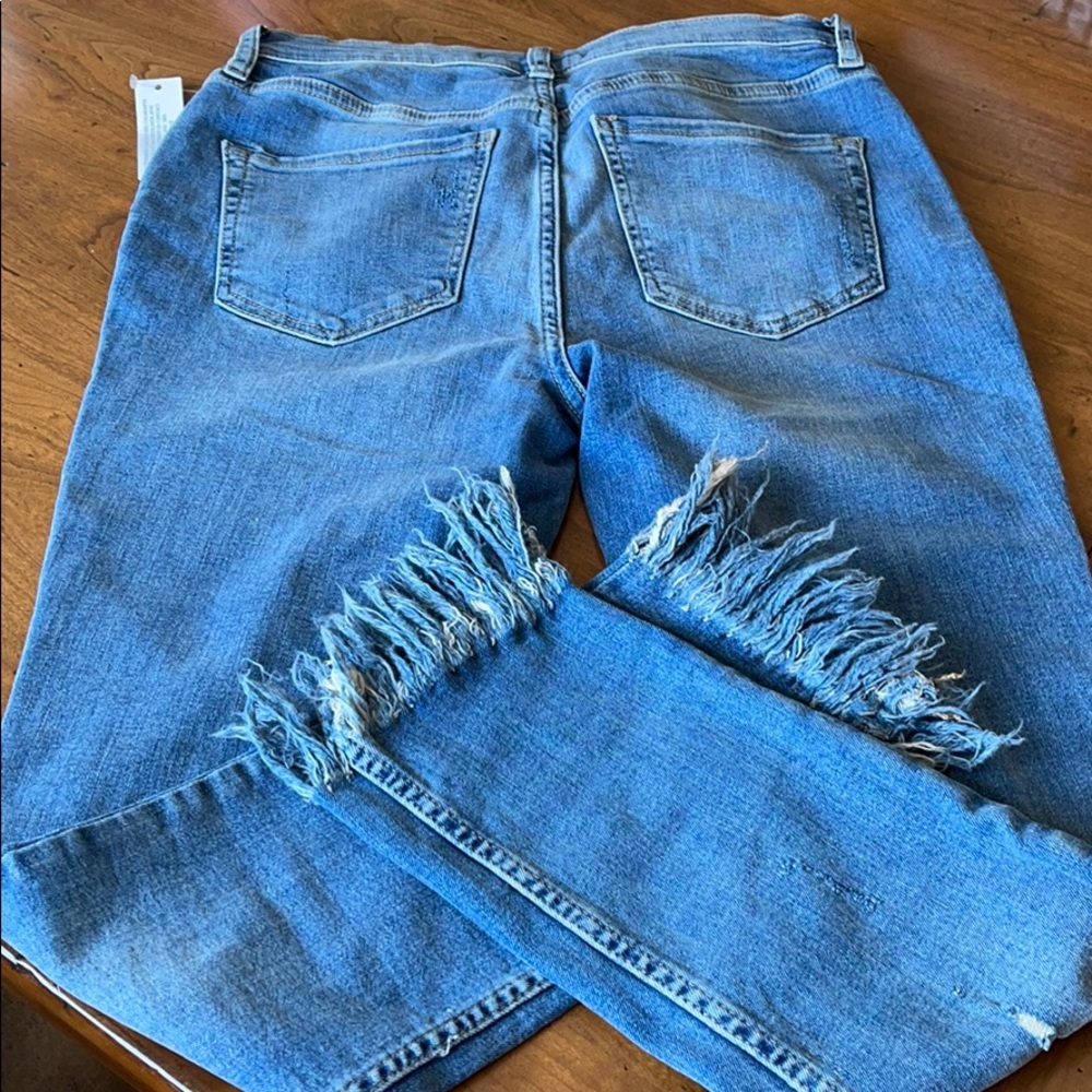 NWT Free People Great Heights Frayed Skinny Jeans - Picture 17 of 17